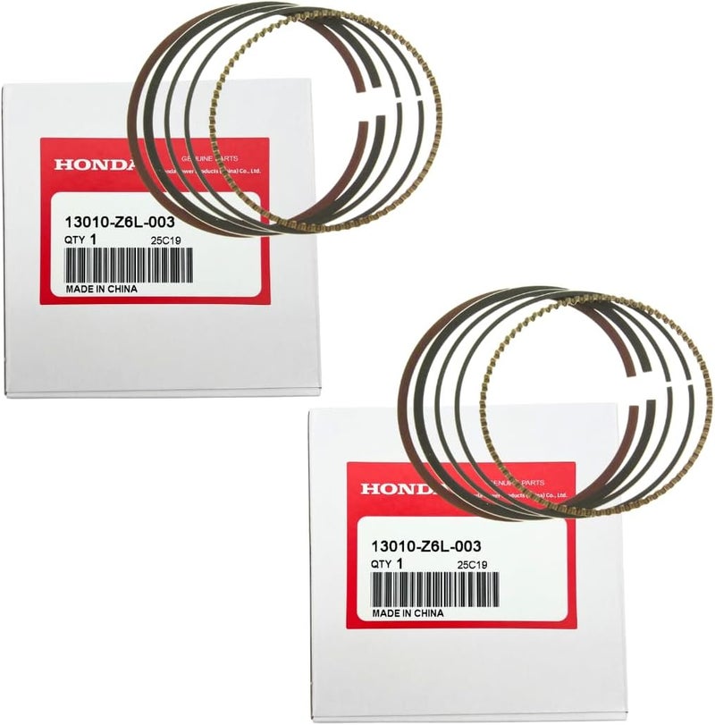 KINDZA 2 pk Genuine Piston Ring Set 13010-Z6L-003 STD for Honda EB10000 GX630 GX660 GX690 GXV630 GXV660 GXV690 GX700 GXV700 engines - Image 1